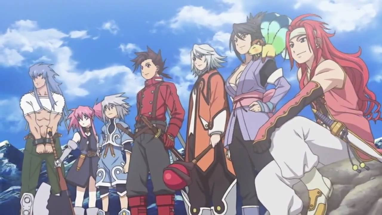 TALES OF SYMPHONIA THE ANIMATION TETHEALLA EPISODE  Creditless Opening