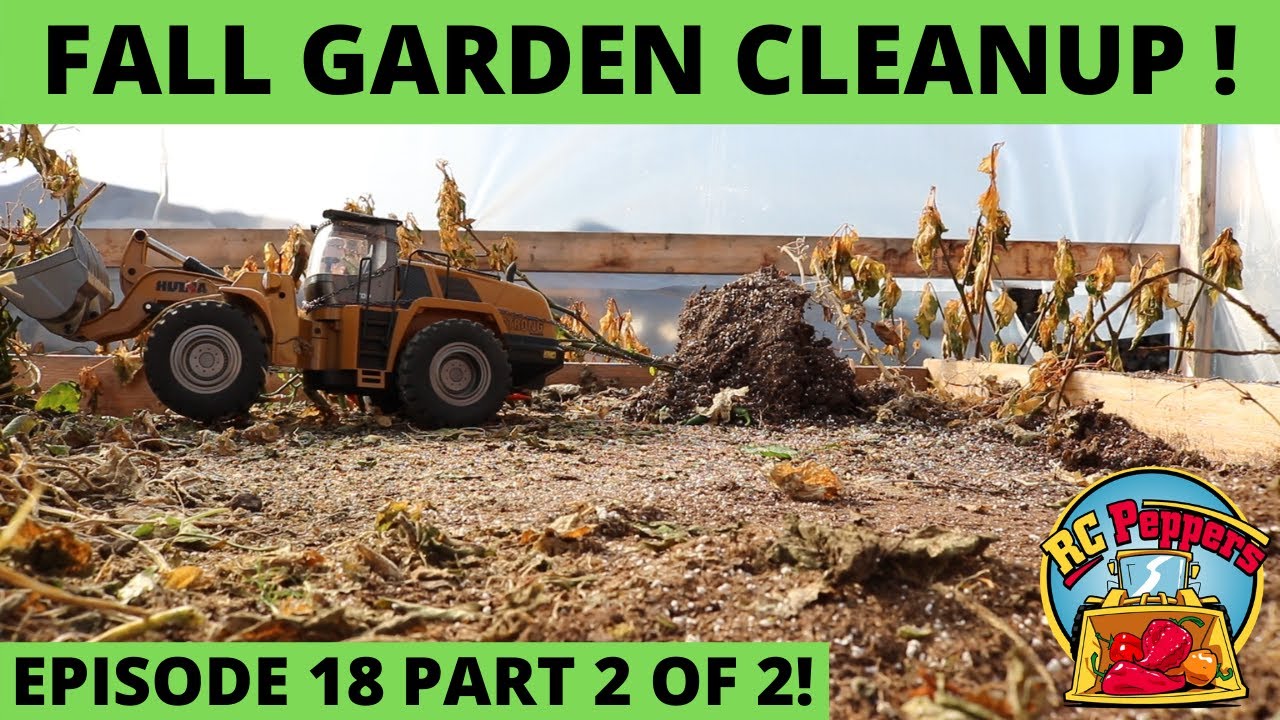 Fall Garden cleanup part 2 of 2! - YouTube