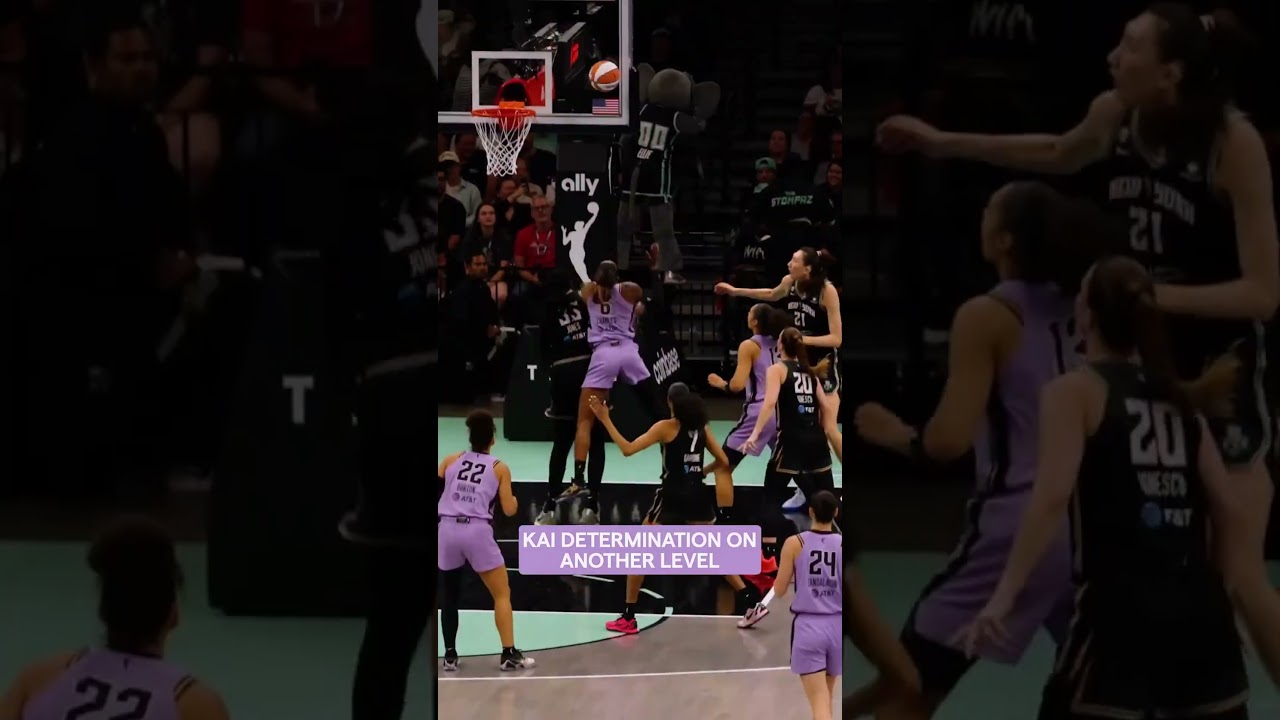 Kai’s Determination Is Different. 🔥#goldenstatevalkyries #wnba #shorts