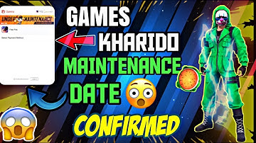 Game Kharido & Coda ShopTop Up Problem || Game Kharido Maintenance Problem