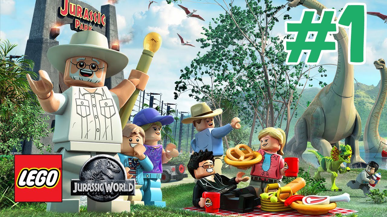 Zagrajmy W Lego Jurassic World Odc1 Park Dinozaurów Youtube