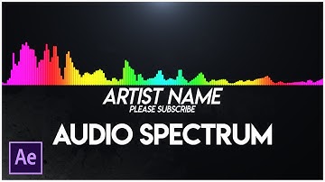 HOW TO CREATE AUDIO SPECTRUM WAVEFORM IN ADOBE AFTER EFFECTS (HINDI)