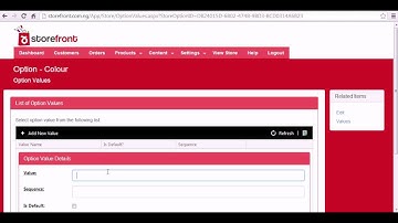 How to Manage Option Sets on your Storefront.com.ng Online Store Pt2