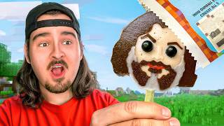 Opening Minecraft Steve Popsicles