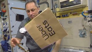 Uber Eats makes delivery to International Space Station