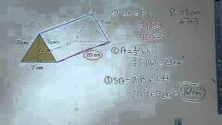 Mrs. Parker's Math Class - Surface Area of Prisms and Cylinders Part 2