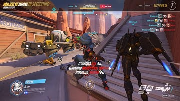 Overwatch - Roadhog & Zarya Teamkill Combo