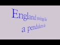 England Swings Like A Pendulum Do Meaning