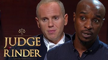 Man Swears At Judge Rinder And Walks Out | Judge Rinder