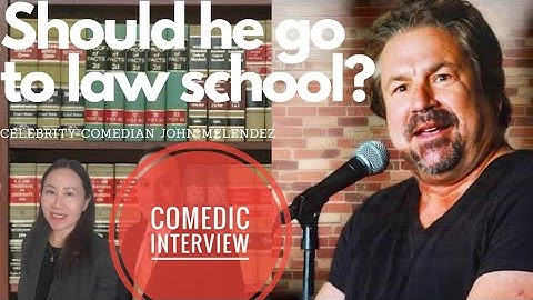 Should This Celebrity-Comedian Go to Law School? "Stuttering John" Melendez Takes the Quiz
