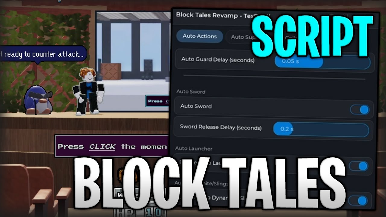 [NEW] Block Tales Best Script God Mode And Auto Attack Roblox 2025 ...