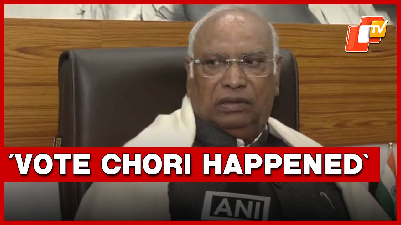 Bihar Election Results: Kharge Alleges ‘Vote Chori’, Says EC Misused EVMs