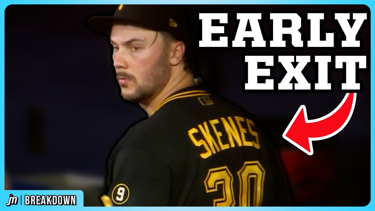 Paul Skenes has to end his start early after a terrible call, a breakdown