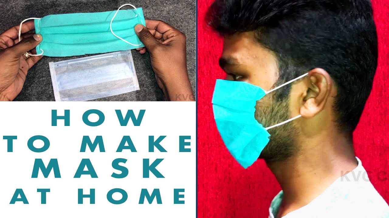 How To Make Mask At Home easy Mask Making From Cloth bag DIY Mask