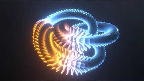 Petals on a Knot - Blender Animation Nodes