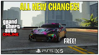 ALL NEW FEATURES And CHANGES In GTA Online Expanded \& Enhanced! - NEW Vehicles, Graphics \& MORE!