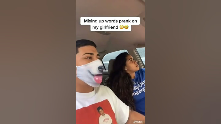 Mixing up words PRANK ON GF! #shorts