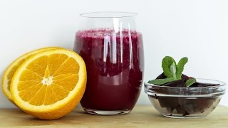 Beetroot smoothie 2 ways / عصير الشمندر - CookingWithAlia - Episode 379