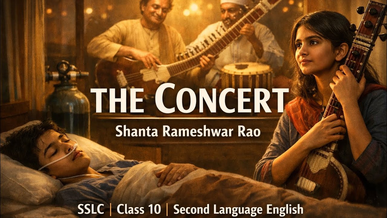 Shantha Rameswar Rao The Concert by Shanta Rameshwar Rao SSLC Karnataka Board | Class 10 ...