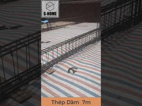 Video Bố trí thép dầm 7m - youtube