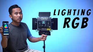 Review Lighting GVM 800D-RGB RGB LED Studio Video Light ~ Kontrol via Aplikasi HP Smartphone  Laiqul screenshot 2