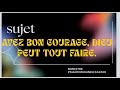 AYEZ BON COURAGE DIEU PEUT TOUT FAIRE ORAT PAULIN MASANKA AYEZ BON COURAGE DIEU PEUT TOUT FAIRE ORAT PAULIN MASANKA