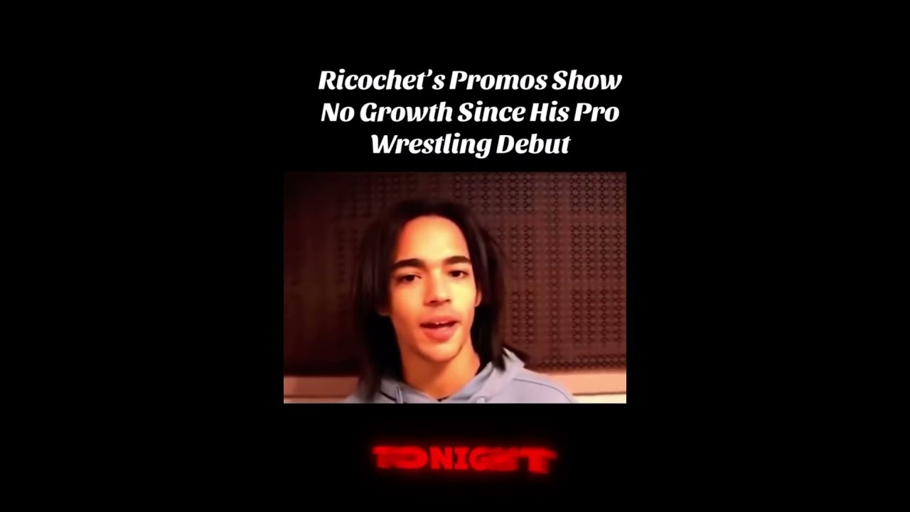Ricochet Left WWE For AEW And His Promos Are Still The Cringiest I Ve Seen Shorts Wwe