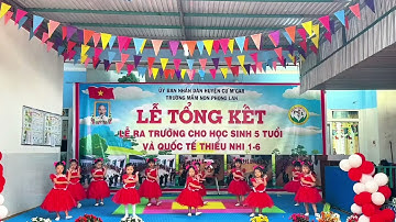 Múa BẢY SẮC CẦU VỒNG - thực hiện: Mầm 1