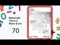 Buku Aktiviti Matematik Tahun 2 Muka Surat 70