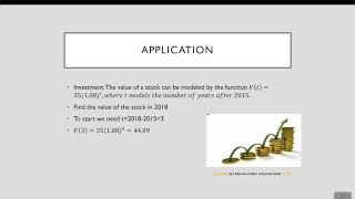 Introduction to Exponential functions