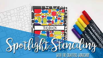 Spotlight Stenciling with The Crafter