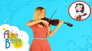 Violin Game | Alana Banana | Educational Music Videos for Kids screenshot 2