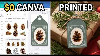 Full Imagine PAYING for Gift Tags When Canva Exists… Update