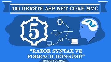 Asp.Net Core Mvc Ders 5 Razor Syntax ve Foreach Döngüsü