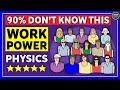 Understanding Work and Power