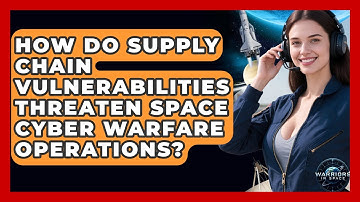 How Do Supply Chain Vulnerabilities Threaten Space Cyber Warfare Operations? - Warriors In Space