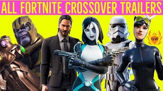 All Fortnite Crossovers and Cutscenes(2017-2021)Marvel,DC,Star Wars & More