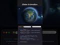 Globe Animation 🌎 javascript Animation tutorial comput graphics by learning code @coding-with-legend