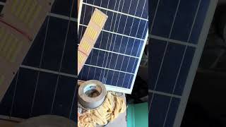 Repurposing solar panels for the workshop #youtubehighfive @youtubecreators