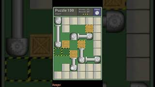 Pushing Machine (Expert) Level Puzzle 159 - Perfect Solution