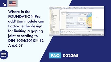 [EN] FAQ 002365 | Where in the FOUNDATION Pro add‑on module can I activate the design for limitin...
