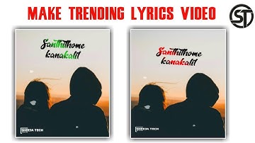 Alight motion|Make trending whatsapp status video in alight motion |#alightmotion tutorial beginners