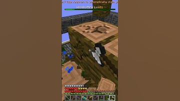 FASTEST WAY TO LEVEL UP WOODCUTTING MCMMO In 1.16!!! #minecraft #mcmmo #tutorial