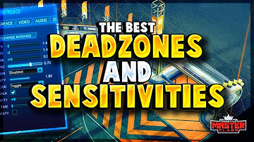 The BEST deadzones and sensitivities for RL | Freestyle Masterclass