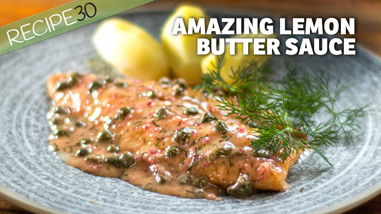 I call this a Miracle Lemon Butter Sauce, perfect over any fish!