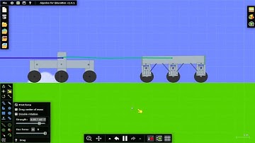Phun / Algodoo - Suspension vs No Suspension