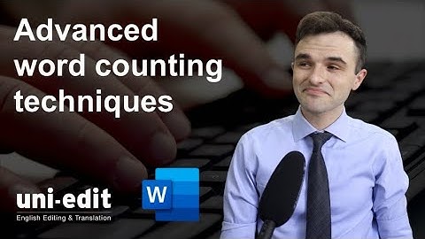 Word count THESIS, word count DISSERTATION, word count MANUSCRIPT, word count RESEARCH | Microsoft