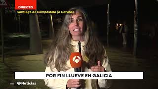 Por fin llueve en Galicia