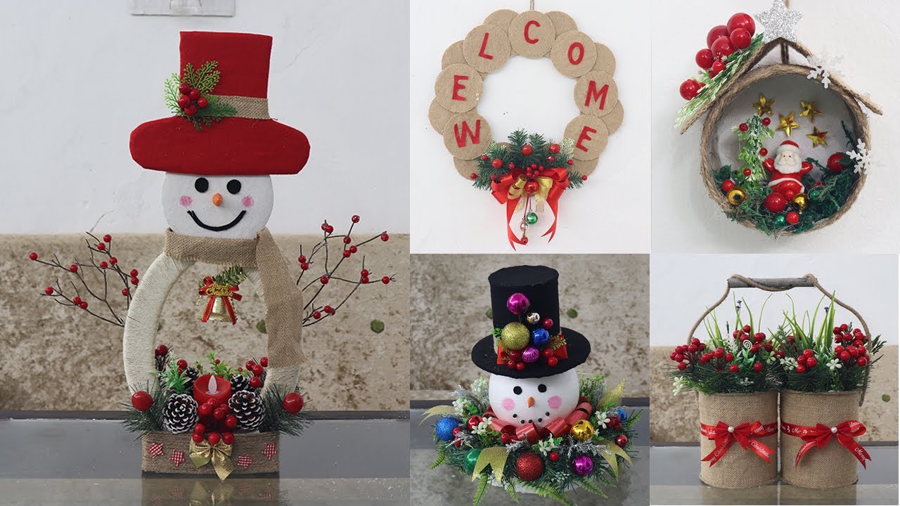 10 Jute craft Christmas decorations ideas | Home decorating ideas ...