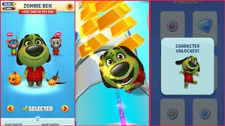 Unlock Zombie Ben | Talking Tom gold Run | screenshot 1